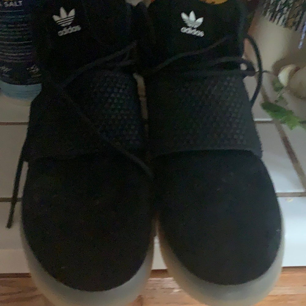 These are slightly used adidas tubular invaders